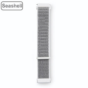 XShum 22mm 20mm Nylon Band For Xiaomi Amazfit Bip Pace Strap Wrist Nylon Loop Velcro Strap Smart Watch Accessories Bracelet