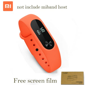 Original Xiaomi Mi Band 2 Straps Wrist Strap Belt Silicone Colorful Wristband For Mi Band 2 Accessories Smart band Accessories