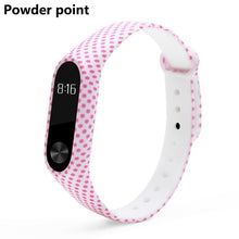 BOORUI Miband 2 Accessories  mi band 2 strap colored Special Silicone Strap belt for Xiaomi Mi Band 2 Smart Bracelets Smartband