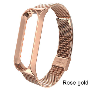 Bracelet for Xiaomi Mi Band 3 Strap watch metal/Silicone wrist strap For xiaomi mi band 3 accessories bracelet Miband 3 Strap