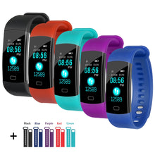 Smart Bracelet Color Display Wristband Heart Rate Activity Fitness Tracker Smart Band Bracelet VS for XiaoMi Miband 2