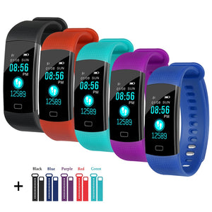 Smart Bracelet Color Display Wristband Heart Rate Activity Fitness Tracker Smart Band Bracelet VS for XiaoMi Miband 2