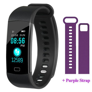 Smart Bracelet Color Display Wristband Heart Rate Activity Fitness Tracker Smart Band Bracelet VS for XiaoMi Miband 2