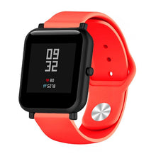 20mm Silicone Soft bands for Xiaomi Huami Amazfit Bip BIT strap belt Watch Wristband for galaxy watch 42mm/gear s4 Bracelet