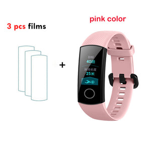 Original Huawei Honor Band 4  Smart Bracelet 50m Waterproof Color ouch screen Heart Rate Sleep Snap Smart Wristband