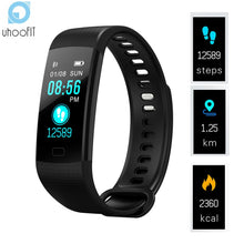 Uhoofit Smart Wristband Pedometer Smart Band Blood Pressure Heart Rate Monitor Fitness Bracelet Activity Tracker Watch for IOS