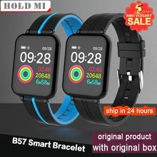 New B57 Smart Watch Bracelet IP67 Waterproof Heart Rate Monitor Blood Pressure Fitness Tracker Women Men Sport Wearable Watch