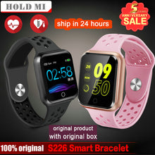 Smart Fitness Bracelet S226 Blood Pressure Measurement Heart Rate Monitor Smart Watch Color Screen Wristband For Android IOS