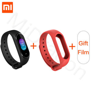 In-Stock  Xiaomi Hey Plus Smartband 0.95 Inch AMOLED Color Screen Builtin Multifunction NFC Heart Rate Monitor Hey+ Band