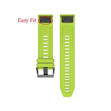 26 22 20MM Watchband Strap for Garmin Fenix 5X 5 5S 5X Plus 3 3HR S60 MK1 Smart Watch Quick Release Silicone Easyfit Wrist Strap