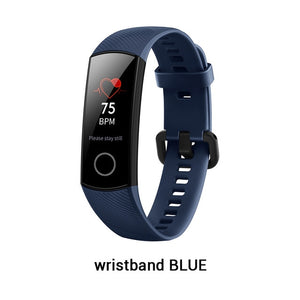 Original Huawei Honor Band 4 AMOLED Color 0.95 Inch Touchscreen Smart Wristband 50M Professional Waterproof Detect Heart Rate