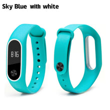 BOORUI Double color mi band 2 accessories pulseira miband 2 strap replacement silicone wriststrap for xiaomi mi2 smart bracelet