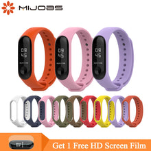 Mijobs Mi Band 3 Strap for Xiaomi Mi Band 3 Bracelet Silicone Wristband Bracelet Miband 3 Strap Smart Wrist Strap for Mi Band3