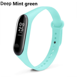 BOORUI Mi Band 3 Strap wrist strap for Xiaomi mi band 3 Silicone Miband 3 accessories Colorful pulsera correa Mi 3 replacement