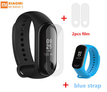 Original Xiaomi Mi Band 3 Smart Bracelet 5ATM Waterproof Fitness Tracker Wristband Heart Rate miband 3 with Steel metal strap