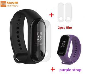Original Xiaomi Mi Band 3 Smart Bracelet 5ATM Waterproof Fitness Tracker Wristband Heart Rate miband 3 with Steel metal strap