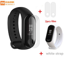 Original Xiaomi Mi Band 3 Smart Bracelet 5ATM Waterproof Fitness Tracker Wristband Heart Rate miband 3 with Steel metal strap