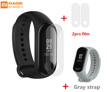 Original Xiaomi Mi Band 3 Smart Bracelet 5ATM Waterproof Fitness Tracker Wristband Heart Rate miband 3 with Steel metal strap