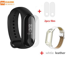 Original Xiaomi Mi Band 3 Smart Bracelet 5ATM Waterproof Fitness Tracker Wristband Heart Rate miband 3 with Steel metal strap