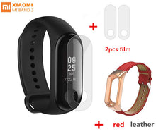 Original Xiaomi Mi Band 3 Smart Bracelet 5ATM Waterproof Fitness Tracker Wristband Heart Rate miband 3 with Steel metal strap