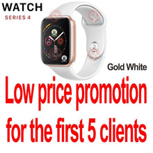 50%off 42mm Smart Watch Series 4 Clock Push Message Bluetooth Connectivity For Android phone IOS apple iPhone 6 7 8 X Smartwatch