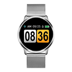 RUNDOING Q8 Color Screen smart watch women watch Fashion smartwatch Heart Rate monitor  Fitness Tracker
