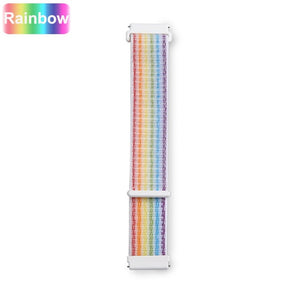 XShum 22mm 20mm Nylon Band For Xiaomi Amazfit Bip Pace Strap Wrist Nylon Loop Velcro Strap Smart Watch Accessories Bracelet