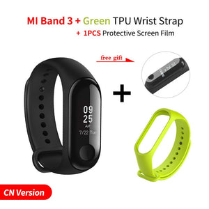 Origina Xiaomi Mi Band 3 Smart Wristband Fitness Bracelet MiBand Band 3 Big Touch Screen OLED Message Heart Rate Time Smartband