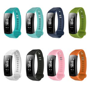 Wrist Band Strap for Huawei Honor 3 Fitness Smart Watch Wristband Adjustable Replacement Bracelet Watchstrap Soft Silicone Belt