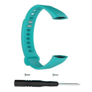Wrist Band Strap for Huawei Honor 3 Fitness Smart Watch Wristband Adjustable Replacement Bracelet Watchstrap Soft Silicone Belt