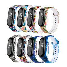 Rovtop Colorful Bracelets For Xiaomi Mi Band 3 Sport Smart Bracelet Watch Silicone Wrist Strap For Xiaomi Miband 3 Wriststrap