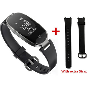 Bluetooth Waterproof S3 Smart Watch Fashion Women Ladies Heart Rate Monitor Fitness Tracker Smartwatch 2018 For Android IOS