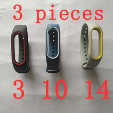 xiaomi mi band 2 strap bracelet Watch band color Two-tone with personality silicone strap anti-lost wristband wholesale