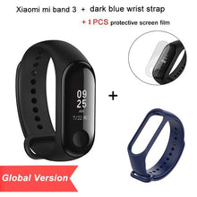 2018 Global Version New Original Xiaomi Mi Band 3 Smart Bracelet Black 0.78 inch OLED  Instant Message Call Weather Forecate