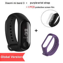 2018 Global Version New Original Xiaomi Mi Band 3 Smart Bracelet Black 0.78 inch OLED  Instant Message Call Weather Forecate