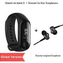 2018 Global Version New Original Xiaomi Mi Band 3 Smart Bracelet Black 0.78 inch OLED  Instant Message Call Weather Forecate