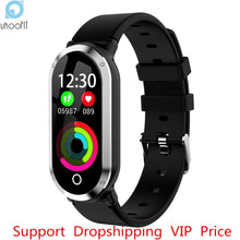T1 Smart Wristband Woman Heart Rate Blood Pressure Monitor Fitness Bracelet tracker Pedometer Band for IOS Android PK mi band 3