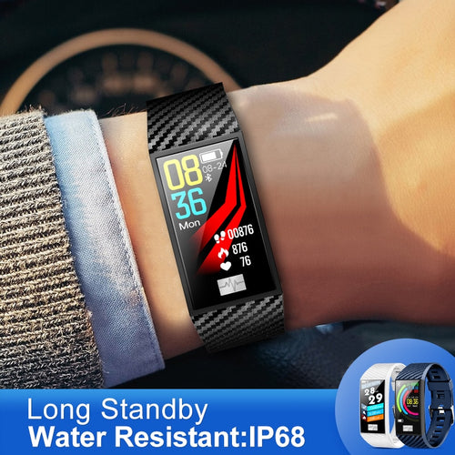 KSUN KSS7 Smart Bracelet Band With Heart rate Monitor ECG Blood Pressure IP68 Fitness Tracker Wrisatband Smart Watch