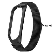 Rovtop Strap For Xiaomi Mi Band 3 Strap For Xiaomi Miband 3 Bracelet For Xiaomi Mi Band 3 Metal Screwless Stainless Steel