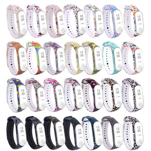 LEMFO Silicone Strap For Xiaomi Mi Band 3 Colorful Straps For Xiaomi Miband 3 Smart Bracelet Replacement Strap For Mi Band 3