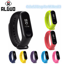 Silicone Strap For Xiaomi Mi Band 3 Soft Wrist Strap For Mi Band 3 Replacement Colorful Silicone Wristband For Mi band 3 Strap