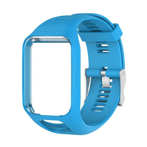 Wrist Band Strap for TomTom 2 3 Runner Spark Music Replacement Bracelet Soft Watchband Silicone Belt Watch Bracelet Accessory