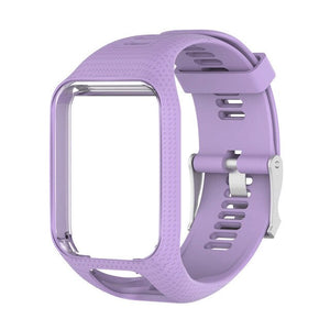 Wrist Band Strap for TomTom 2 3 Runner Spark Music Replacement Bracelet Soft Watchband Silicone Belt Watch Bracelet Accessory
