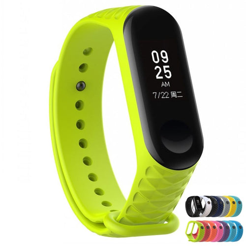 Hot Watch Brand For Mi Band 3 Strap Miband 3 Silicone Strap For Xiaomi Mi 3 Bracelet Replacement Wristband