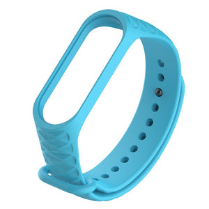 Hot Watch Brand For Mi Band 3 Strap Miband 3 Silicone Strap For Xiaomi Mi 3 Bracelet Replacement Wristband
