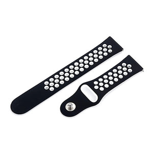 Silicone Strap For Xiaomi Huami Amazfit Stratos 2 Pace Smart Watch Band 22MM Sport Strap For Samsung Gear S3 Huawei GT Active