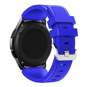 Sport silicone strap For Samsung Galaxy Watch 46mm Bracelet Soft Wrist strap Replacement watchband for Huami Amazfit Stratos 2