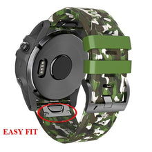 26 22 20MM Watchband Strap for Garmin Fenix 5X 5 5S 5X Plus 3 3HR S60 MK1 Smart Watch Quick Release Silicone Easyfit Wrist Strap