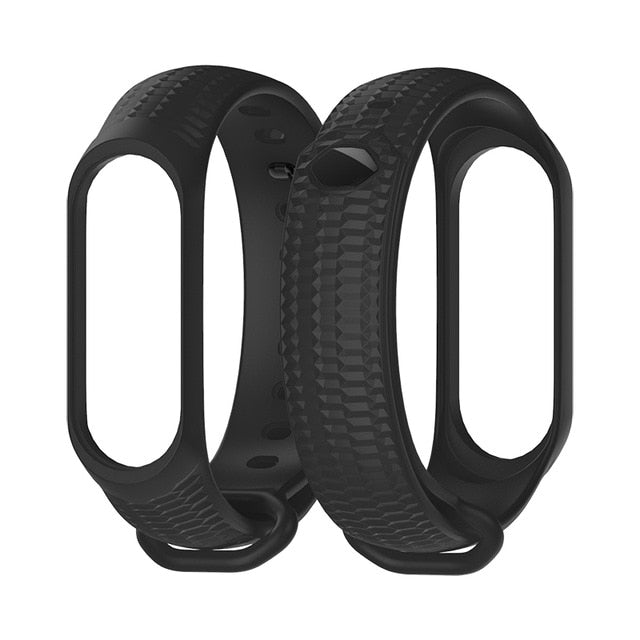 Mijobs Mi Band 3 Strap Silicone Wrist Strap for Xiaomi Mi Band 3 Accessories Miband 3 Smart Wristbands Bracelet Miband 3 Strap